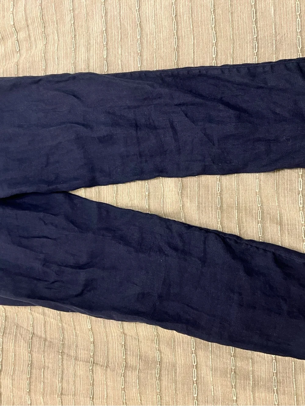 Men's Dark Navy Dress Pants — Lightweight Classic Trousers